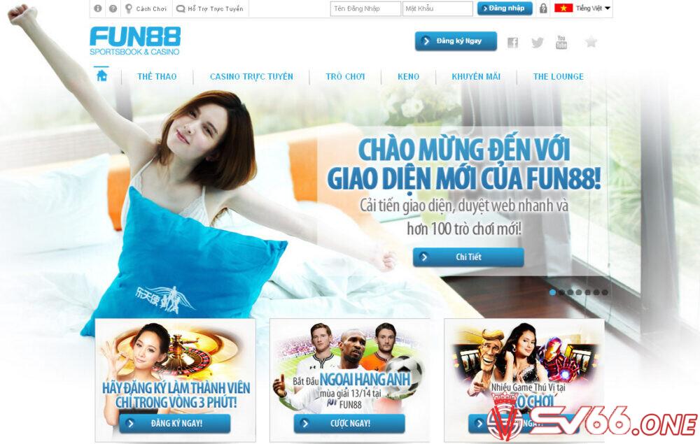 Nhà cái Fun88 - Địa chỉ cá cược casino cờ bạc đáng tin cậy